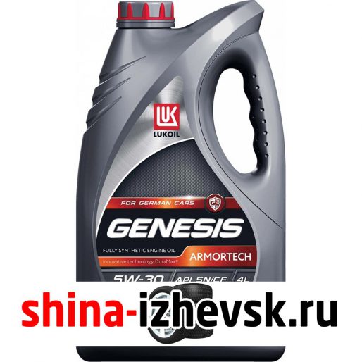 Моторное масло для автомобиля Lukoil Genesis Armortech GC 5W30 4л в Ижевске